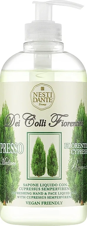 Жидкое мыло Nesti Dante Dei Colli Fiorentini Florentine Cypress Tree кипарис, 500 мл