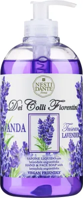 Гель для душа Nesti Dante Dei Colli Fiorentini Tuscan Lavender с экстрактом лаванды, 300 мл, 500 мл