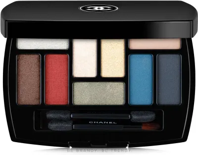 Палетка теней для век Chanel Les 9 Ombres Quintessence 9 оттенков, матовые и металлические текстуры, 6,3 г