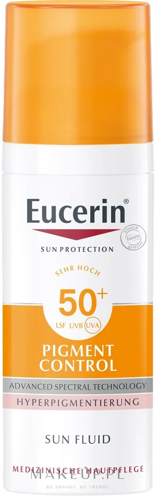 Флюид защитный Eucerin Sun Pigment Control SPF 50+ против пигментации, с тиамидолом, 50 мл