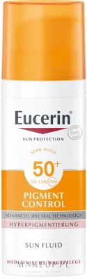 Флюид защитный Eucerin Sun Pigment Control SPF 50+ против пигментации, с тиамидолом, 50 мл
