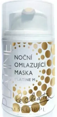 Восстанавливающая ночная маска для лица Le Chaton Night Rejuvenating Face Mask Platine M, 50 мл