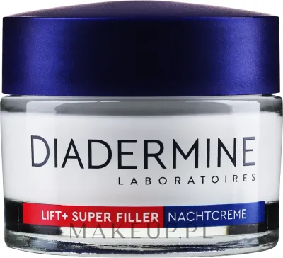 Крем для лица Diadermine Lift+ Super Filler Hyaluron гиалуроновый ночной против морщин 50 мл