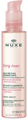 Масло для лица Nuxe Very Rose очищающее для снятия макияжа с розой для чувствительной кожи 150 мл