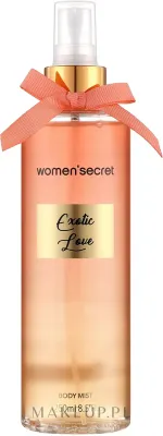Мерцающая парфюмированная дымка для тела Women'Secret Exotic Love