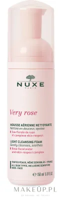 Очищающая пенка для лица Nuxe Very Rose Light Cleansing Foam, с розовой водой, 150 мл