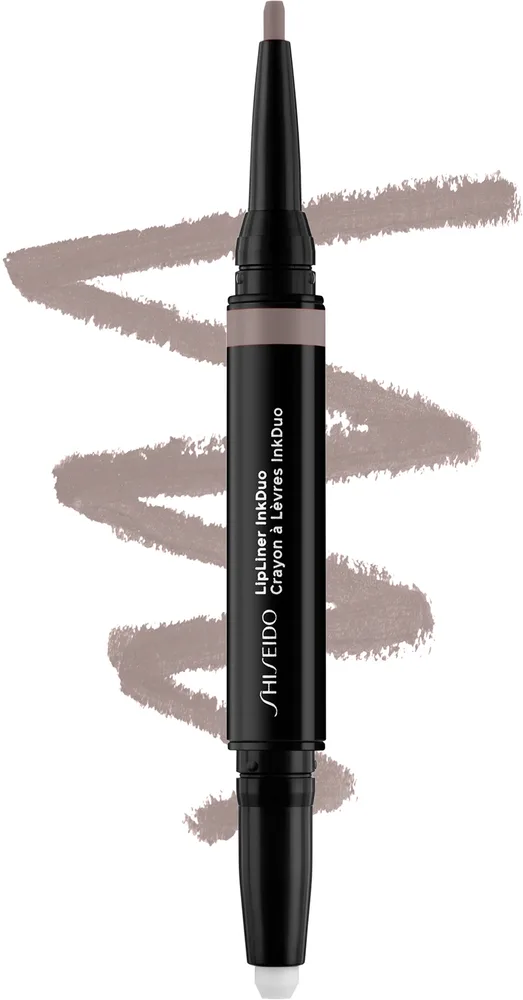 Контурный карандаш для губ Shiseido Lip Liner InkDuo, оттенок 12 - Espresso
