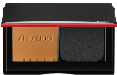 Компактная пудровая основа Shiseido Synchro Skin Custom Finish Powder Foundation матирующая, 9 г, оттенок 410 - Sunstone
