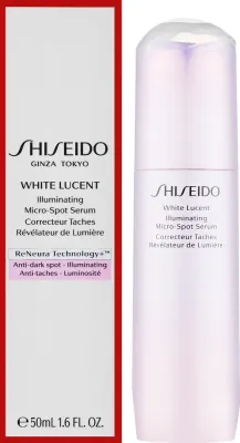 Сыворотка для лица Shiseido White Lucent Micro-Spot осветляющая с 4MSK витамином C вишней Йошино и боярышником, 30 мл