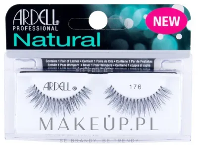 Накладные ресницы Ardell Natural 176 на ленте, из натурального волоса, 2 шт