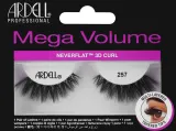 Накладные ресницы Ardell Mega Volume 257 на ленте, с завитком Neverflat Curl, 2 шт — фото 1