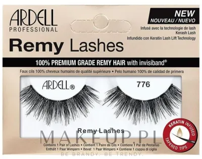 Накладные ресницы Ardell Remy 776 на ленте, из натурального волоса Remy, с кератином, 2 шт