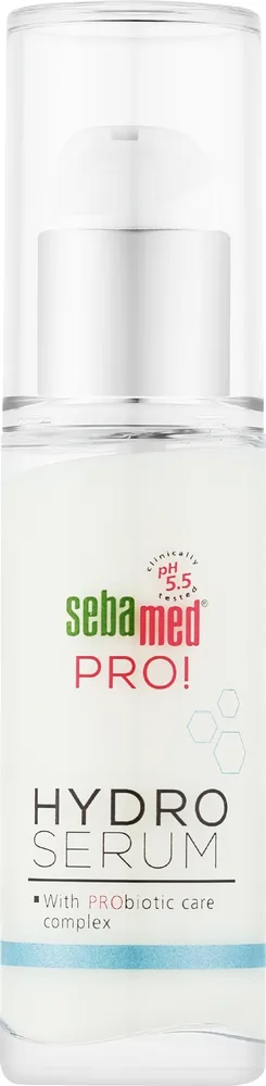 Сыворотка для лица Sebamed PRO Hydro с пробиотиками увлажняющая против морщин 30 мл