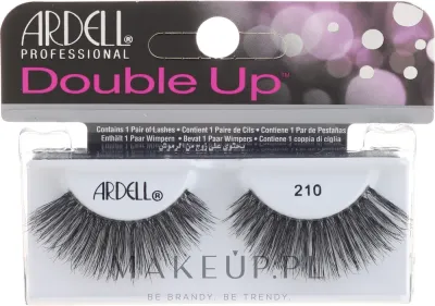Накладные ресницы Ardell Double Up 210, экстра длинные, из натурального волоса, для большого разреза глаз, 2 шт