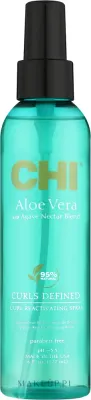 Спрей для определения завитка CHI Aloe Vera Curl Reactivating Spray с алоэ, для кудрявых волос, 177 мл