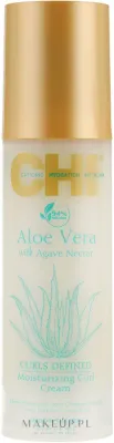 Крем для вьющихся волос CHI Aloe Vera Moisturizing Curl Cream увлажняющий, с алоэ, 147 мл