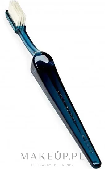 Щётка зубная Acca Kappa Tooth Brush Nylon Soft, мягкая, для чувствительных зубов и дёсен, тёмно-синяя, 1 шт