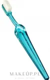 Щётка зубная Acca Kappa Vintage Tooth Brush Nylon Medium, средней жёсткости, в ретро-стиле, синяя, 1 шт — фото 1