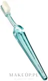 Щётка зубная Acca Kappa Vintage Tooth Brush Nylon Hard, жёсткая, в ретро-стиле, бирюзовая, 1 шт — фото 1