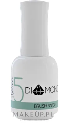 Средство для кистей Elisium Diamond Liquid 5 Brush Saver, титановый маникюр без лампы UV/LED, 15 мл