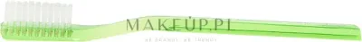 Зубная щётка Acca Kappa Medium Nylon Rounded Tips Crystal 21J5704 средней жёсткости, зелёная, 1 шт