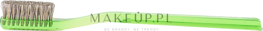 Зубная щётка Acca Kappa Extra Soft Pure Bristle экстрамягкая, для чувствительных дёсен, зелёная, 1 шт