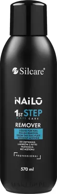 Жидкость для снятия лака Silcare Nailo 1st Step Remover, для ежедневного ухода за руками