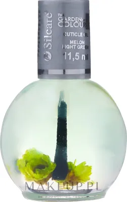 Масло для ногтей и кутикулы Silcare Cuticle Oil Melon Light Green, с ароматом дыни