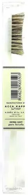 Зубная щётка Acca Kappa Extra Soft Pure Bristle экстрамягкая, белая, 1 шт