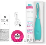 Электрическая зубная щётка для детей Foreo Issa Mini 2 Wild Summer Sky звуковая, из силикона, 1 шт — фото 4