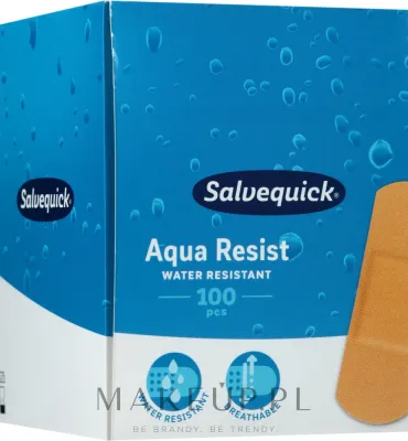 Пластырь водонепроницаемый Salvequick большого размера, телесного цвета, 100 шт