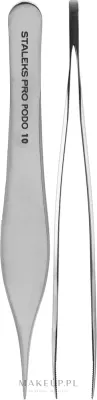 Пинцет для педикюра Staleks Pro PODO 10 TP-10, из хирургической стали, 1 шт