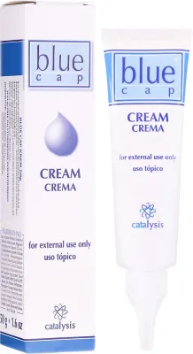 Крем для лица и тела Catalysis Blue Cap Cream с церамидами для сухой кожи склонной к шелушению 50 г