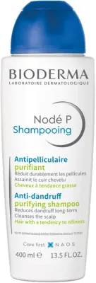 Шампунь против перхоти Bioderma Node P Anti-Dandruff Soothing Shampoo, для чувствительной кожи головы, 400 мл