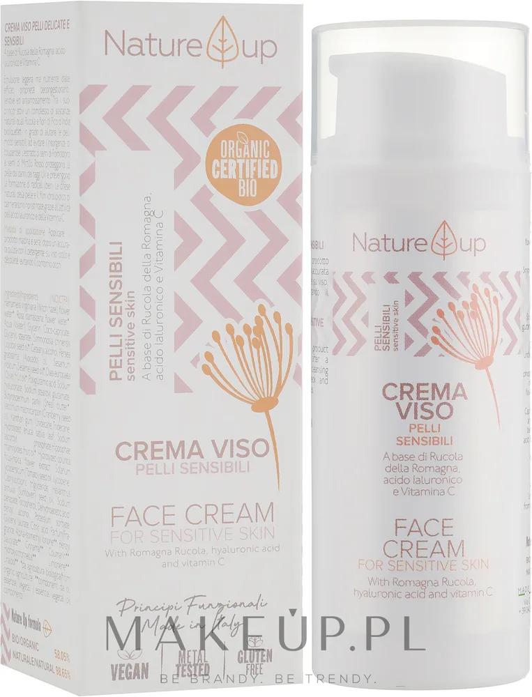 Крем для лица Bema Cosmetici Nature Up для чувствительной кожи 50 мл