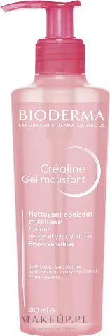 Мицеллярный гель для очищения лица Bioderma Crealine Gel Moussant успокаивающий