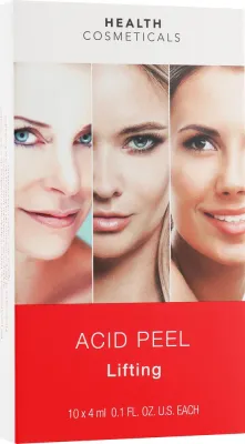 Пилинг для лица химический Klapp Acid Peel Lifting с эффектом лифтинга, с пировиноградной кислотой, 10 x 4 мл