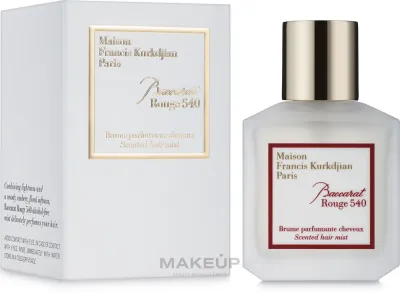 Дымка для волос Maison Francis Kurkdjian Baccarat Rouge 540 парфюмированная, 70 мл