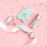 Массажёр для лица Crystallove из жадеита, для ежедневного массажа, 1 шт — фото 3