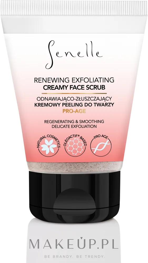 Обновляющий пилинг для лица Senelle Face Peeling с маслом малины, кокосом и грецким орехом, 100 мл