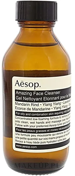Aesop Amazing Face Cleanser гель для умывания очищающий 200 мл, средство для жирной, комбинированной и проблемной кожи с маслом мандарина и лавандой