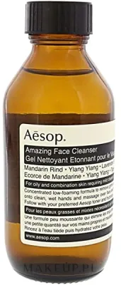 Aesop Amazing Face Cleanser гель для умывания очищающий 200 мл, средство для жирной, комбинированной и проблемной кожи с маслом мандарина и лавандой