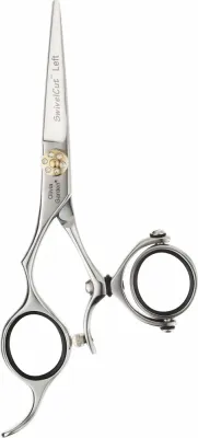 Ножницы парикмахерские для левшей Olivia Garden SwivelCut 5 Left, вращающееся кольцо для большого пальца, 1 шт