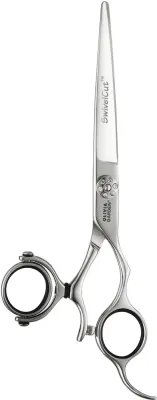 Ножницы парикмахерские Olivia Garden SwivelCut 6.5, двойное вращающееся кольцо для большого пальца, 1 шт