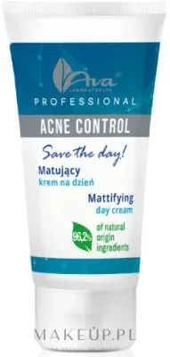 Крем для лица AVA Laboratorium Acne Control Save The Day матирующий дневной 50 мл