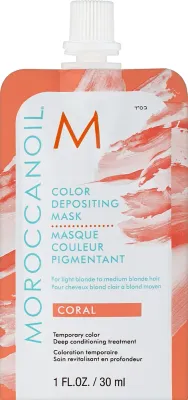 Маска для волос MoroccanOil Color Depositing Mask тонирующая, питательная, 30 мл