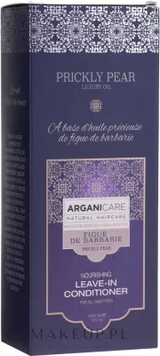 Несмываемый питательный кондиционер для волос с опунцией фиговой Arganicare Prickly Pear Nourishing Leave-in Conditioner, 400 мл