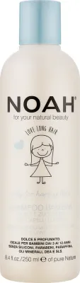 Шампунь детский Noah Kids Shampoo с молоком и сахаром, для длинных волос, 250 мл