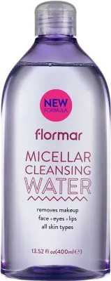 Flormar Micellar Cleansing Water мицеллярная вода очищающая с алоэ для снятия макияжа 400 мл