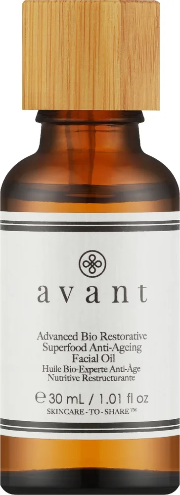 Масло для лица Avant Bio Restorative Superfood с маслом винограда и авокадо для сухой кожи 30 мл
